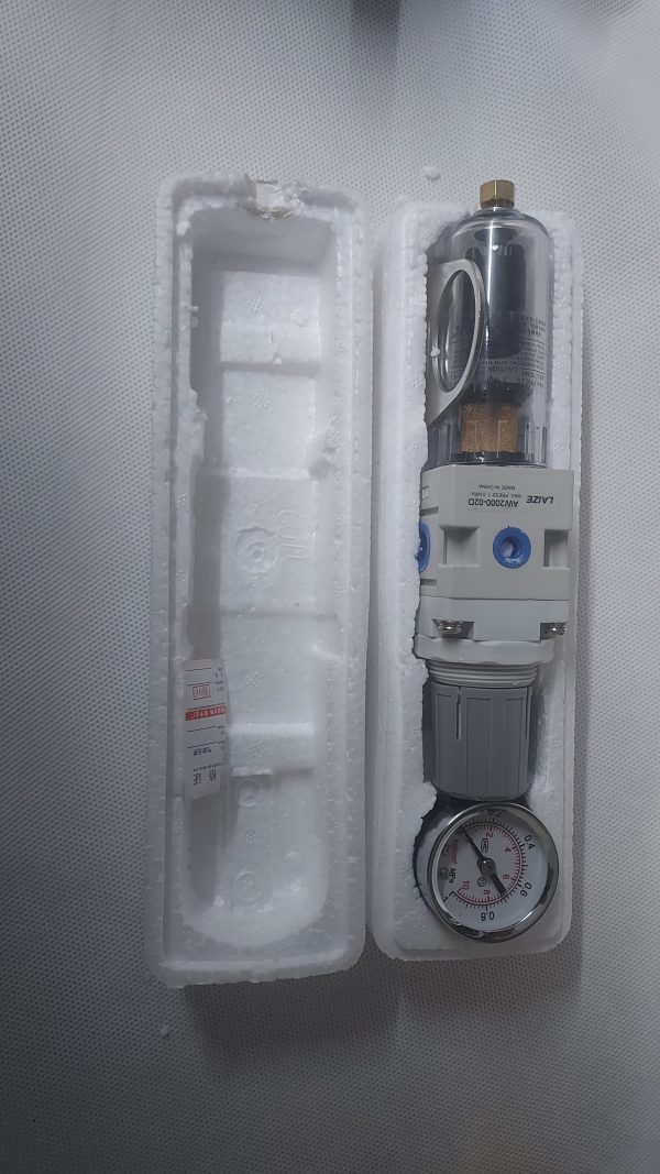 LAIZE AW2000 Pneumatic Filter Regulator With Pressure Gauge & Bracket - Image 2